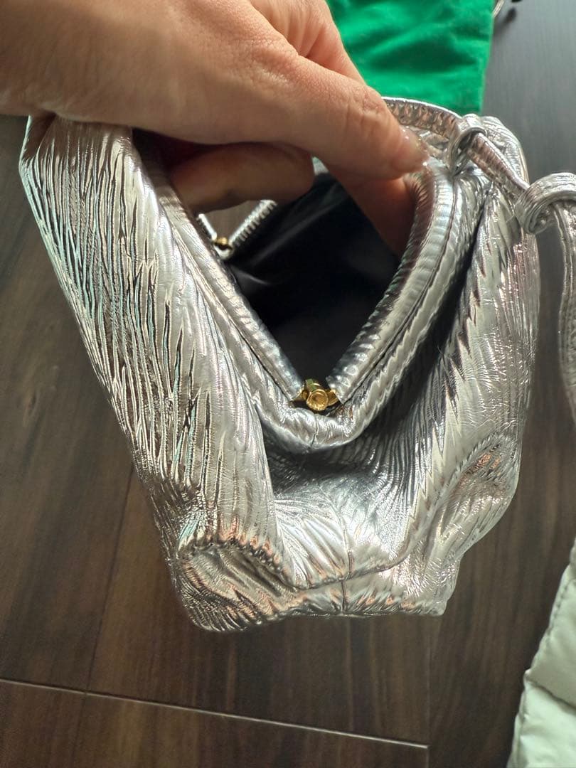 【美品】ボッテガヴェネタ BOTTEGAVENETA ミニ ザ ポーチ