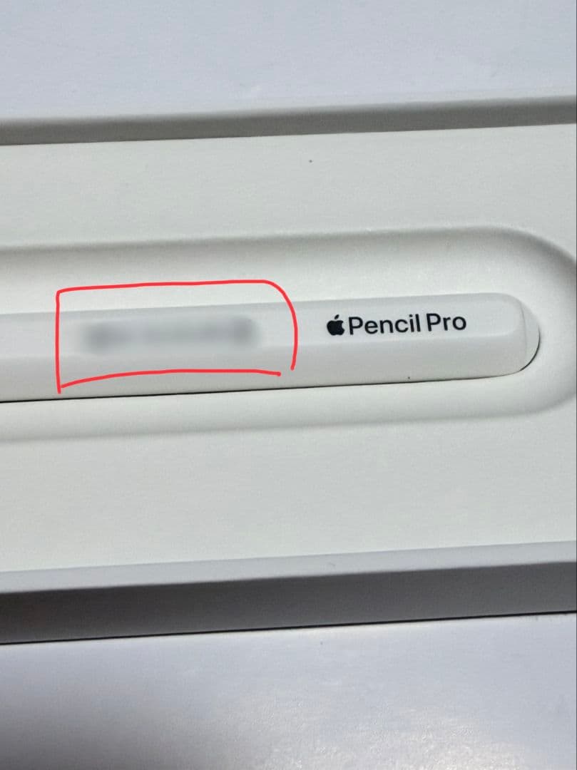 【訳あり、記名あり】Apple Pencil Pro 専用