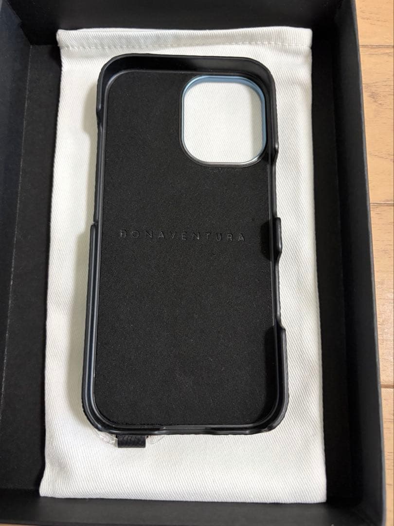 【正規品】Bonaventura iPhone17 ブラック 新品 箱付き