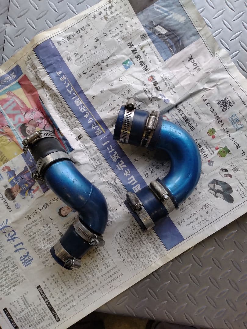 たしかスズキスポーツ、ジムニー　jb23w インタークーラーパイプ　当時物