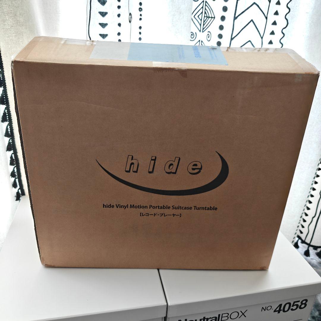 ■新品 hide ION レコードプレーヤー 完全受注生産限定 XJAPAN
