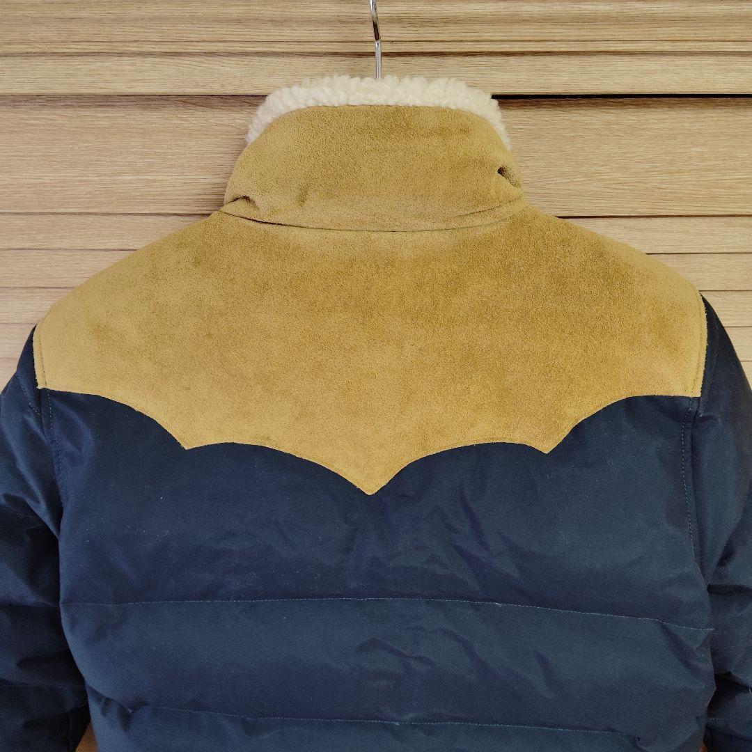 T.M.T　LEATHER COMBINATION DOWN JACKET