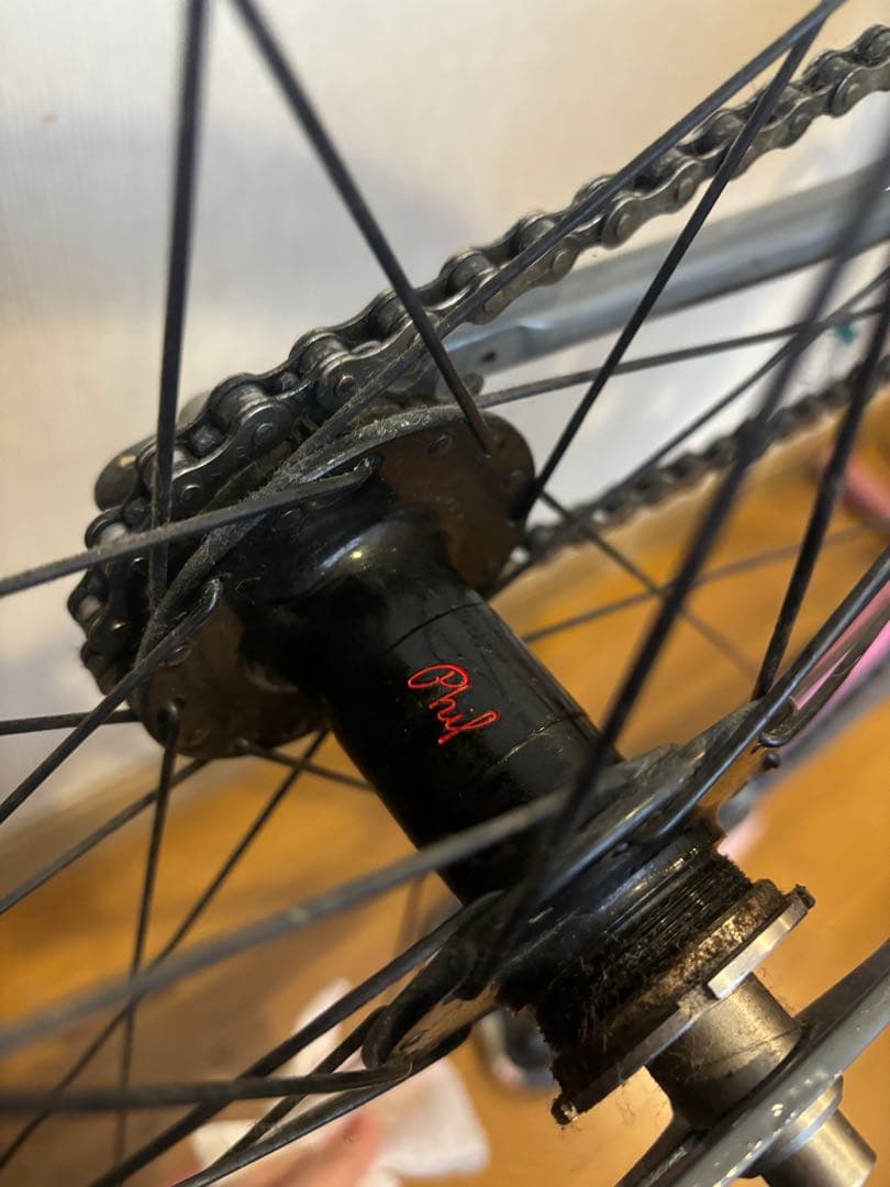 Bianchi 自転車　エアロスポーク　Phil