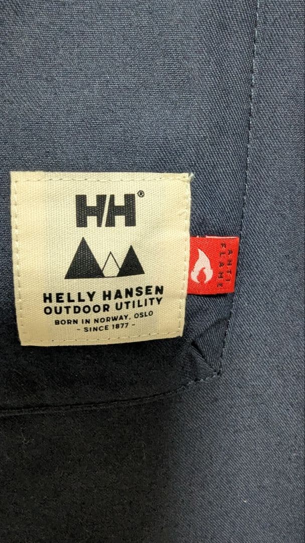 ゴールドウイン製HELLY HANSENの耐炎エプロン