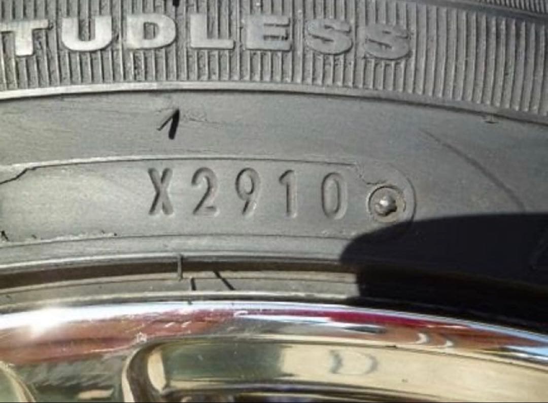 本日発送可 メッキアルミホイル・ダンロップスタッドレスタイヤDSX2 18インチ