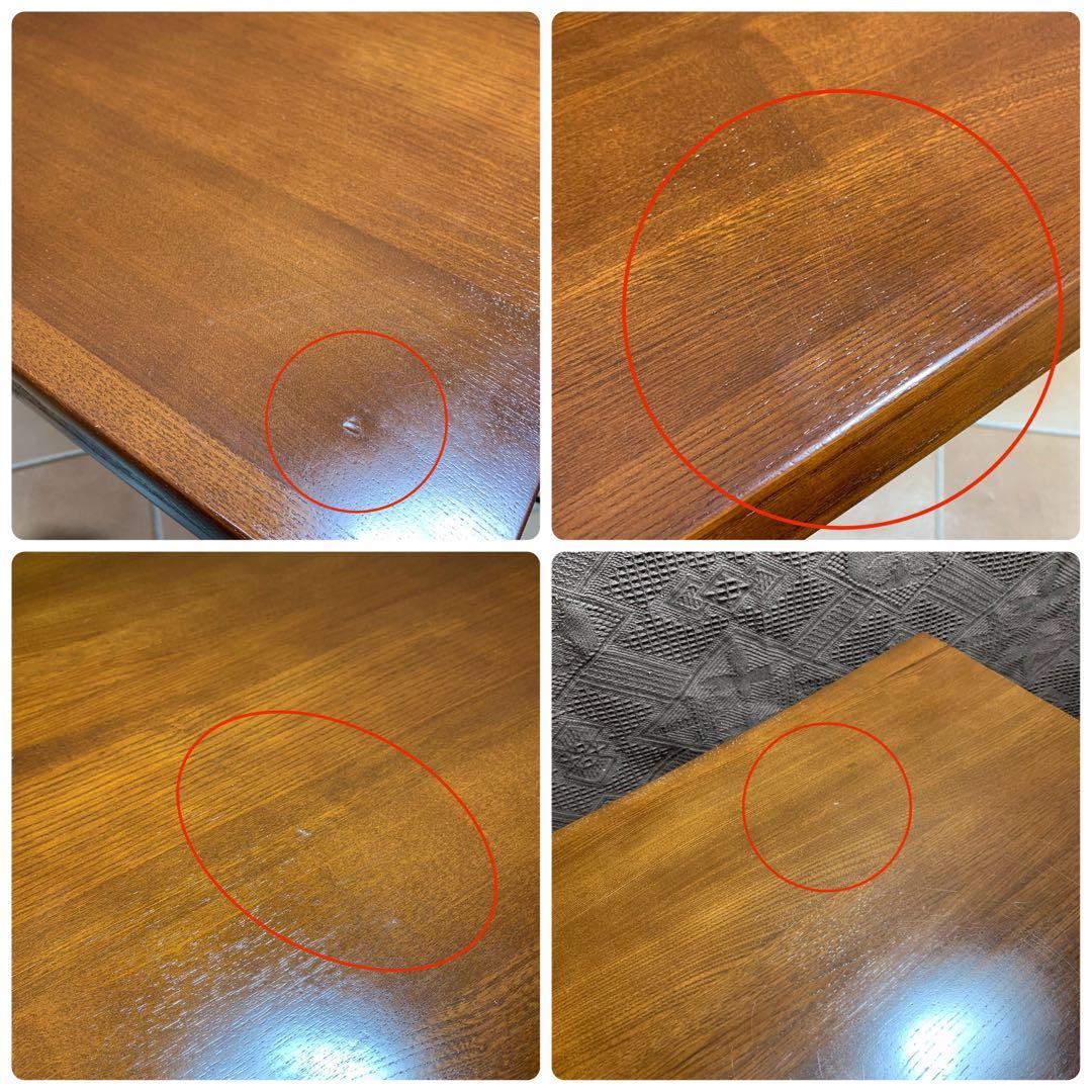 【自然耳付き】無垢材 ローテーブル コーヒーテーブル モダン 男前インテリア