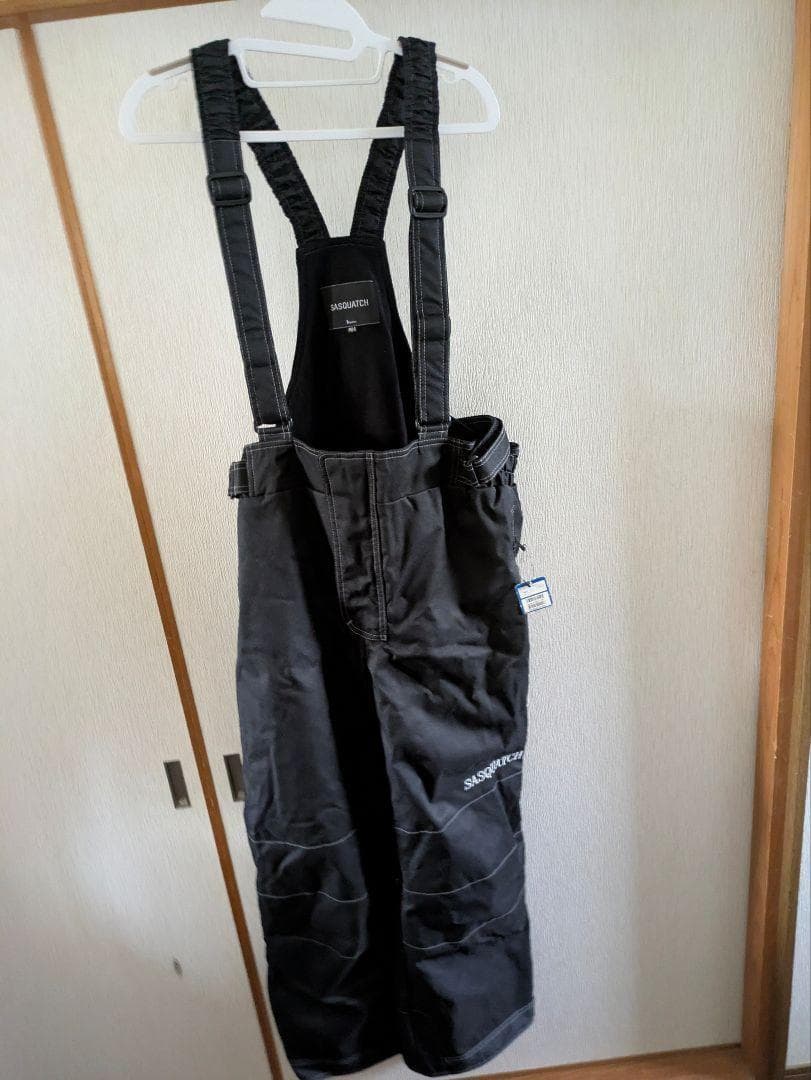 SASQUATCH スノーウェア セットアップ 上下 Lサイズ レッドブラック