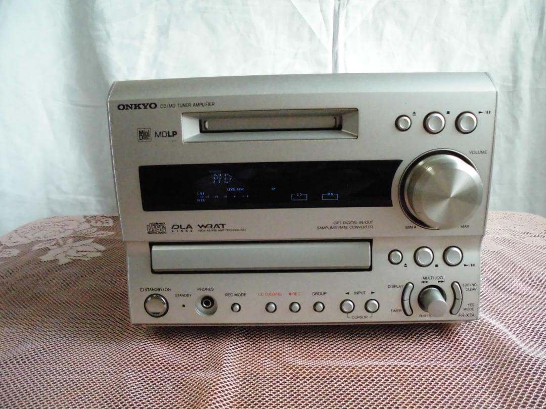 ONKYO　FR－SX7A　ミニコンポ　スピーカー付き　リモコン・取扱説明書付き