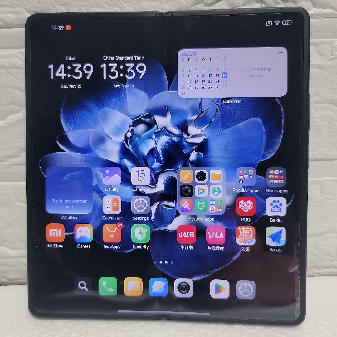 Xiaomi Mix Fold 4ブルー訳あり　値下げ