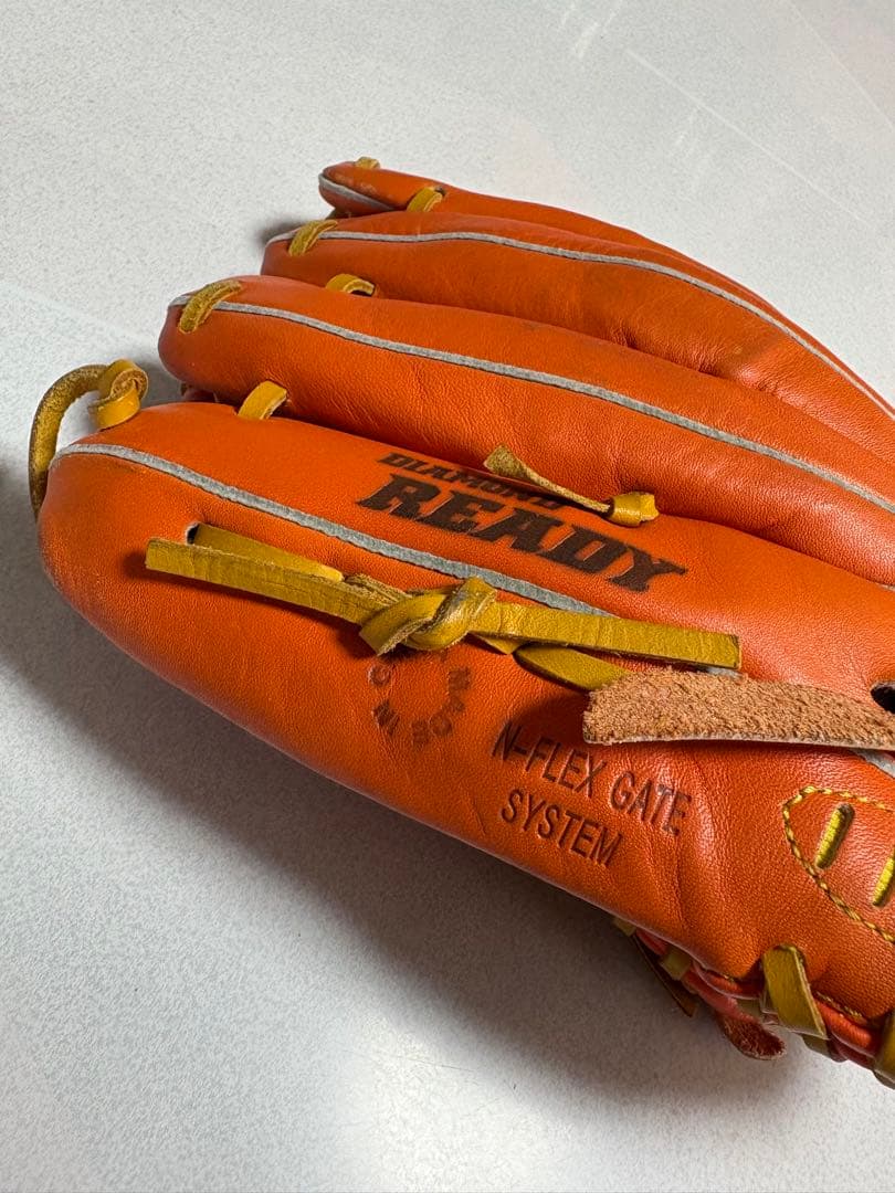 NIKE DIAMOND READY GATE 野球 グローブ 軟式　オレンジ