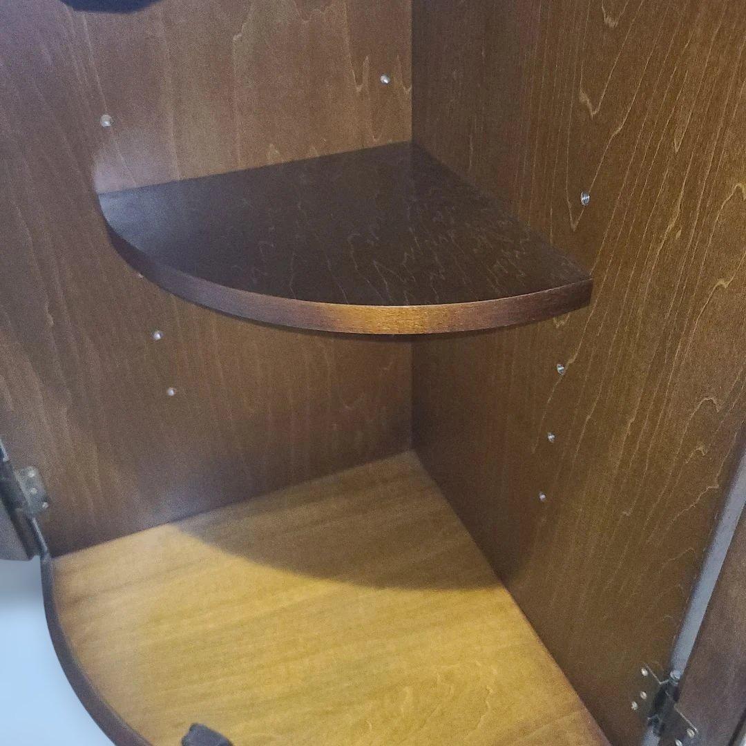 ✨希少✨カリモク コロニアル チェスト コーナーキャビネット 飾り棚