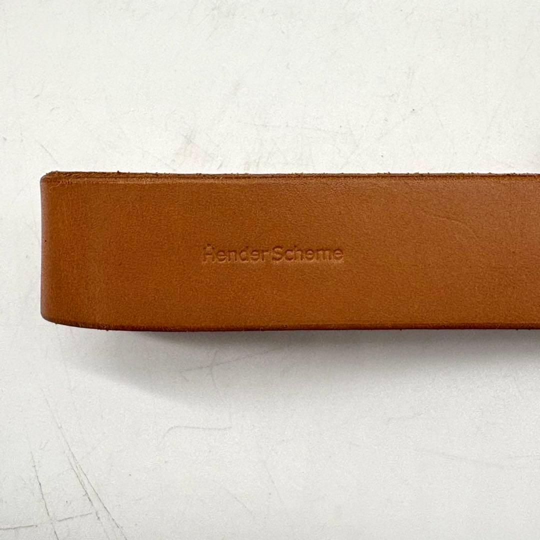 【極美品】Hender Scheme キーフロック レザー ブラウン フック
