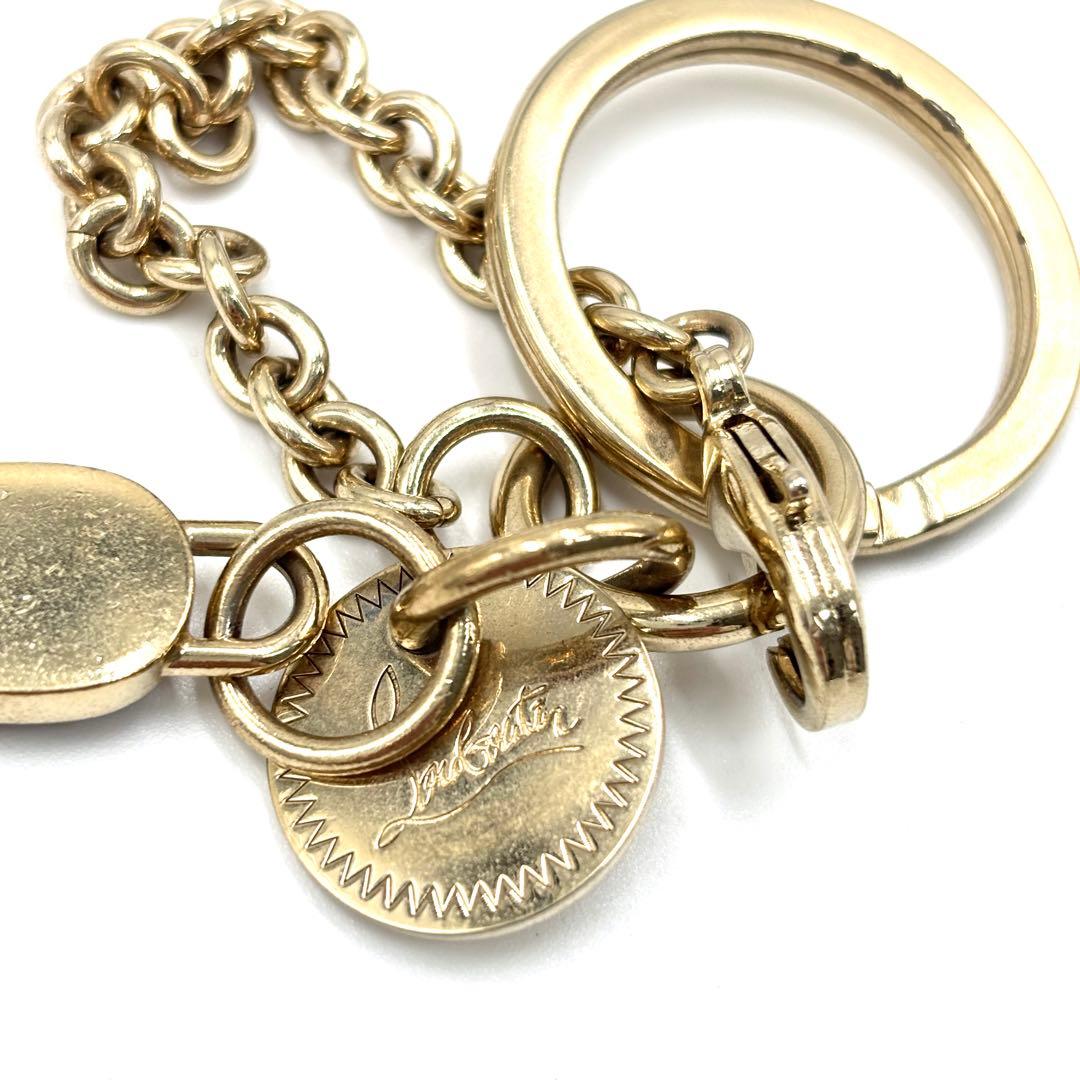 【激レア・美品】クリスチャンルブタン キーリング キーホルダー ハイヒール 金