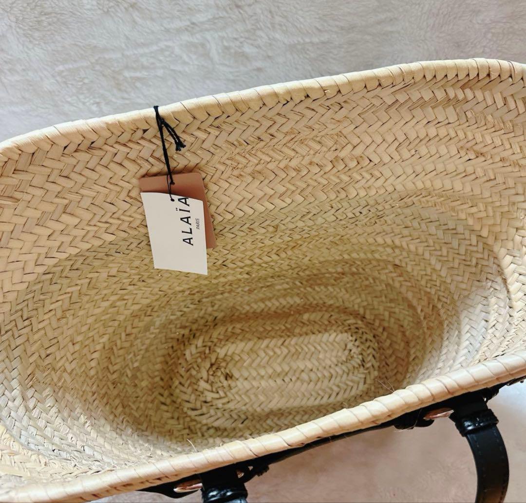 レア　新品未使用 定価15.5万 Alaia かごバッグ アラ イア　タグ付き