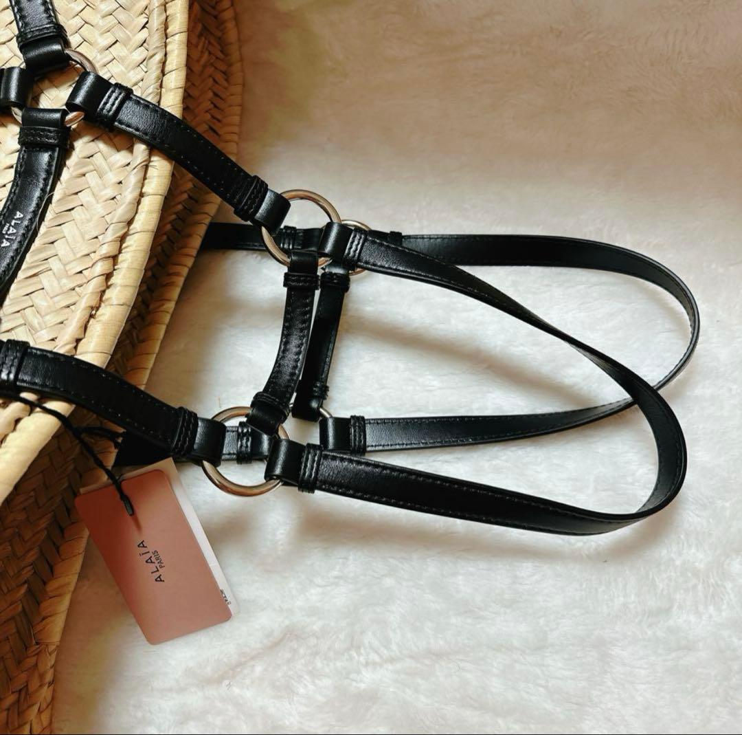 レア　新品未使用 定価15.5万 Alaia かごバッグ アラ イア　タグ付き