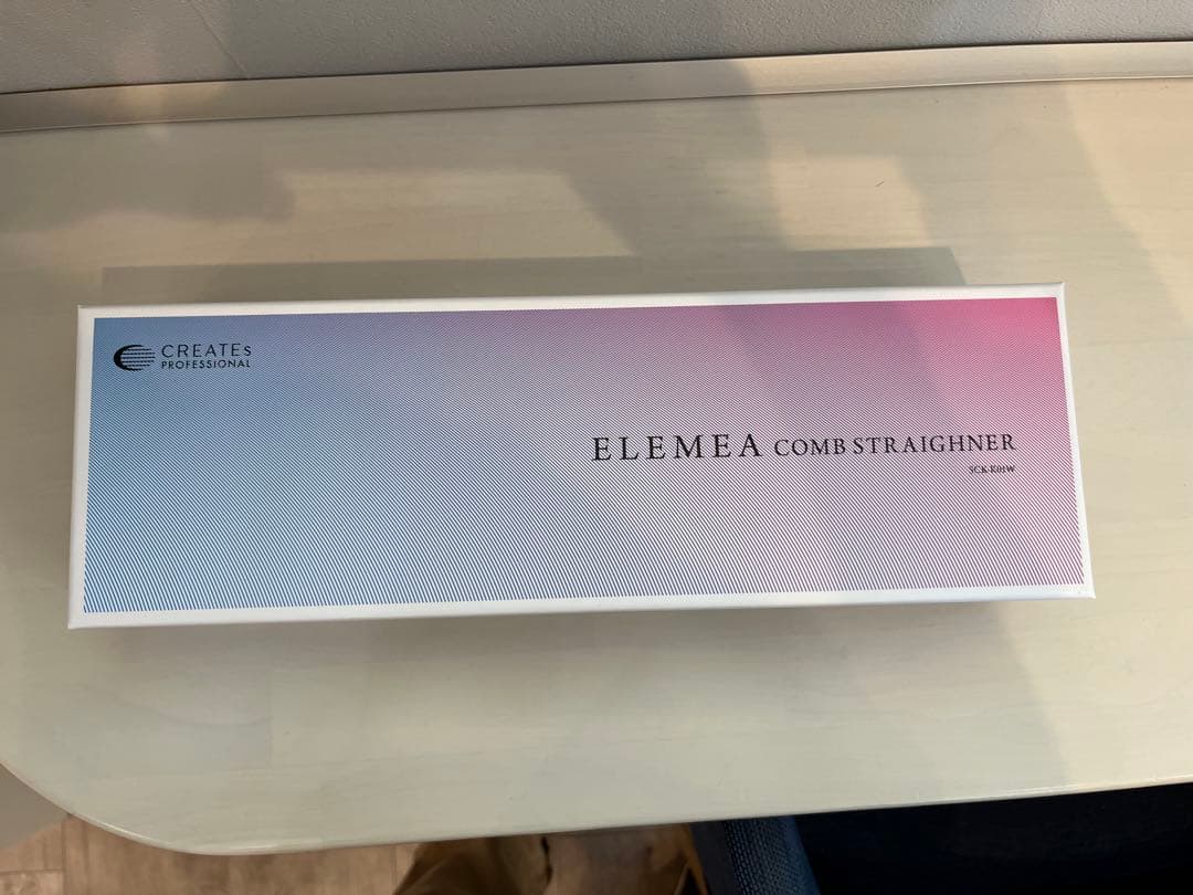 ELEMEA COMB STRAIGHTENER ホワイト