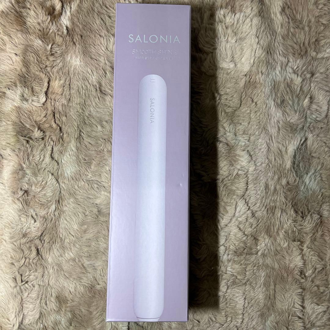 サロニア スムースシャイン ストレートへアイロン 24mm ピンク