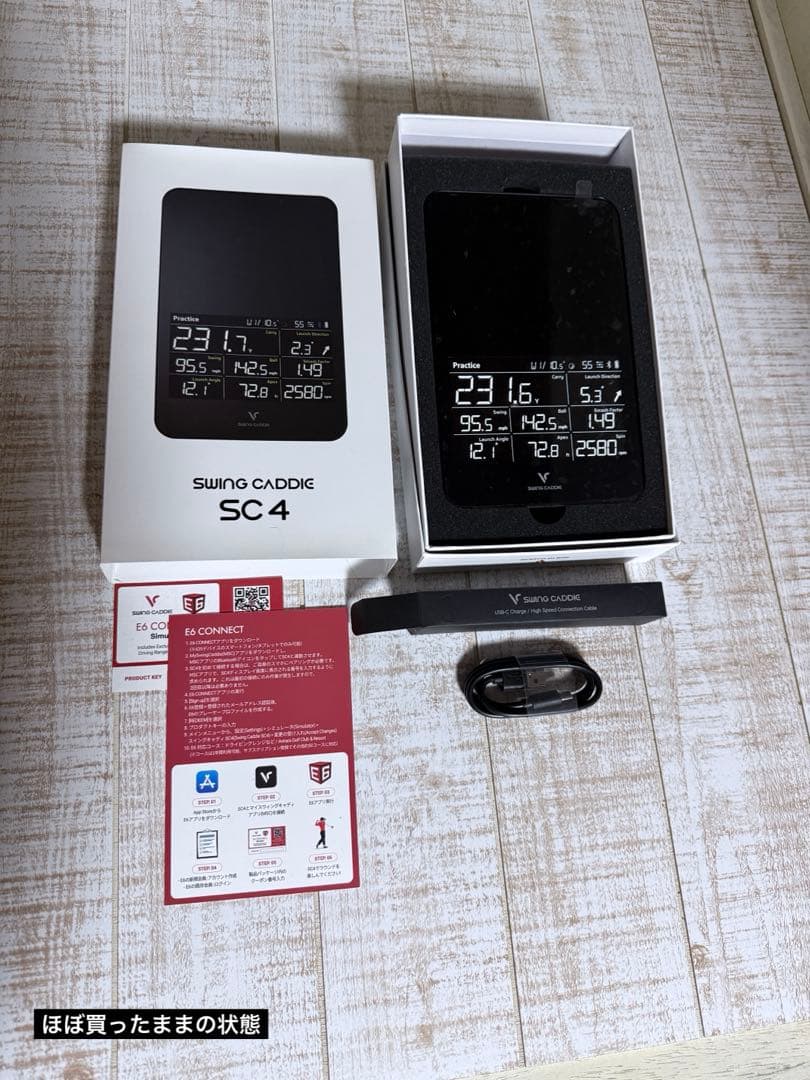 Swing Caddie SC4（スイングキャディ SC4）弾道測定器