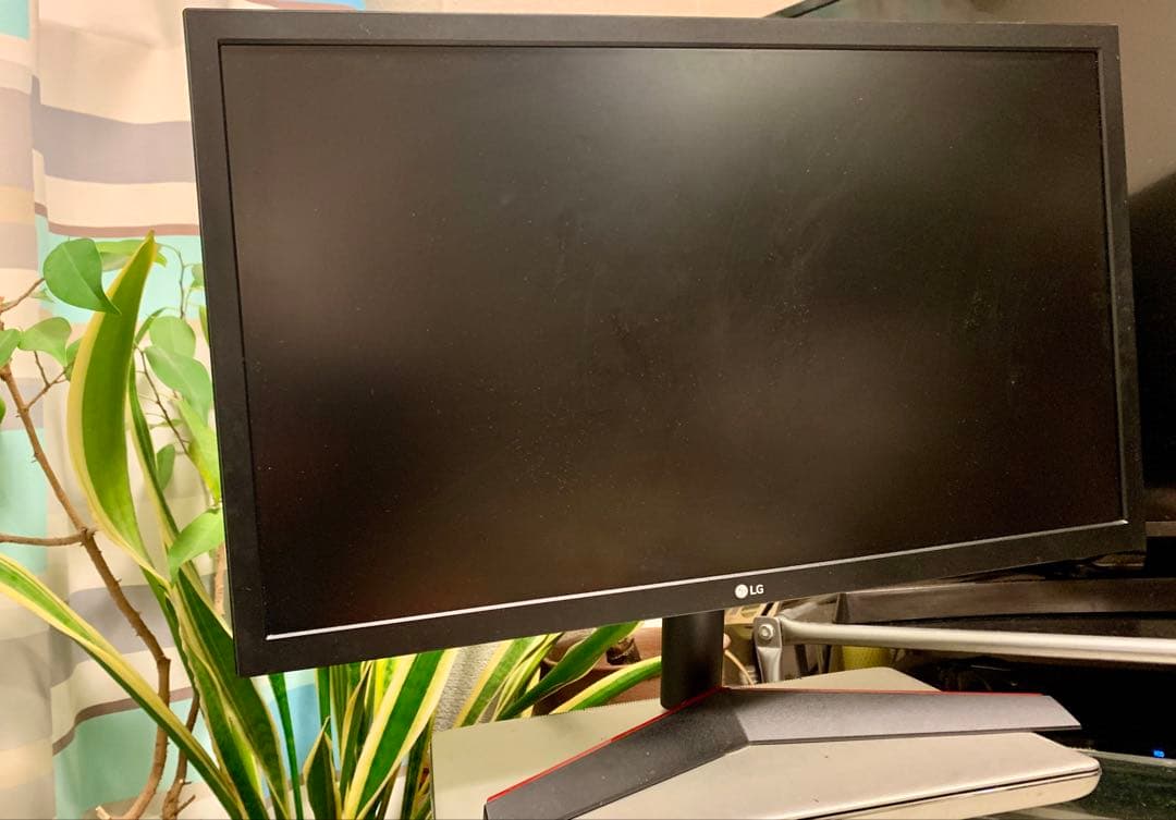 LG UltraGear 24インチ ゲーミングモニター　美品　箱付