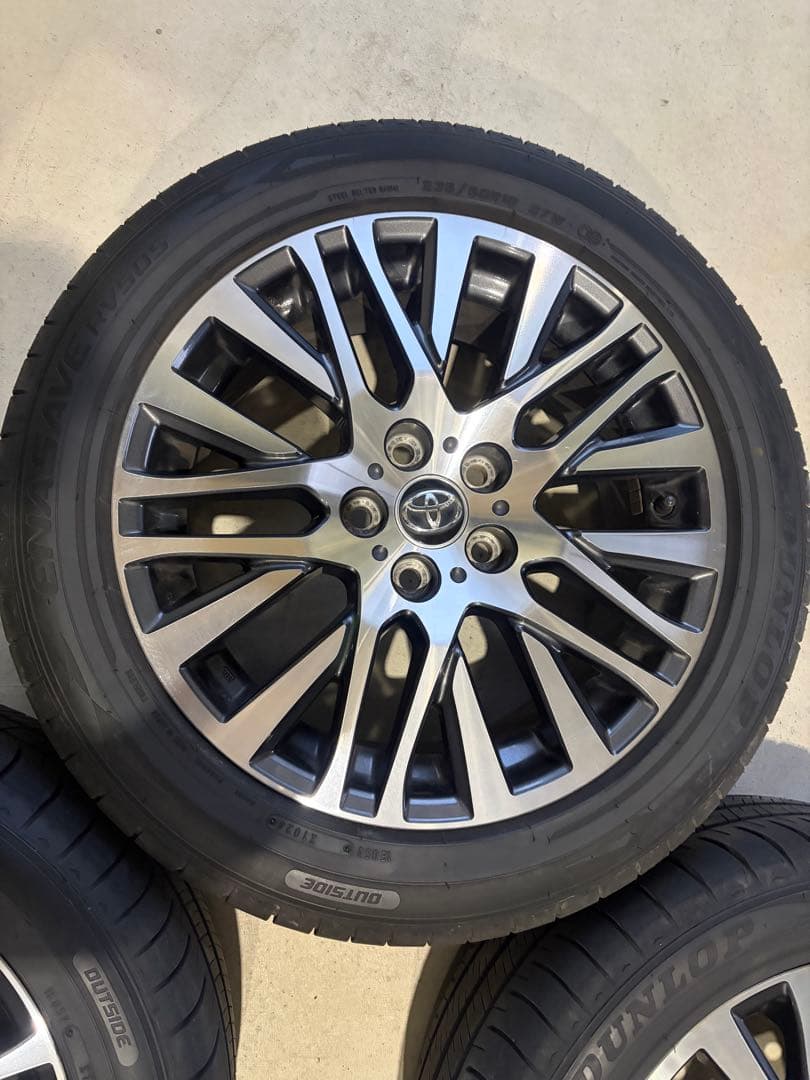 18インチ ホイールセット ダンロップタイヤ