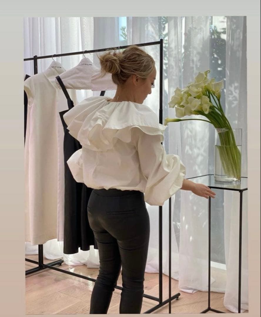 LUDLOW ELIZABETH blouse ブラウス　タキマキ着用