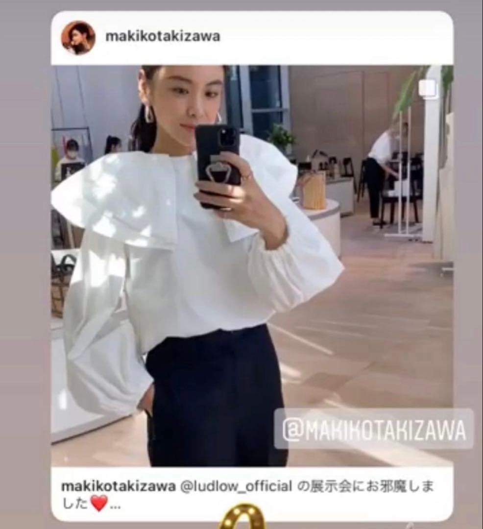 LUDLOW ELIZABETH blouse ブラウス　タキマキ着用