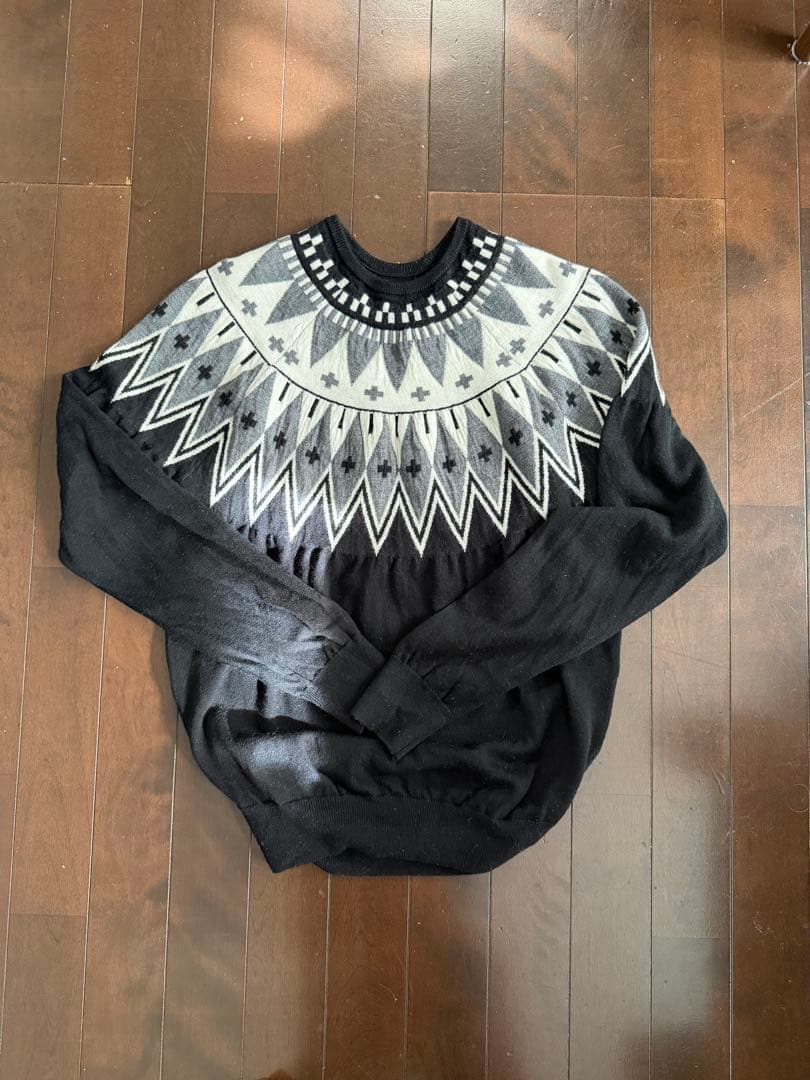 uniform experiment ノルディック セーター 藤原ヒロシ