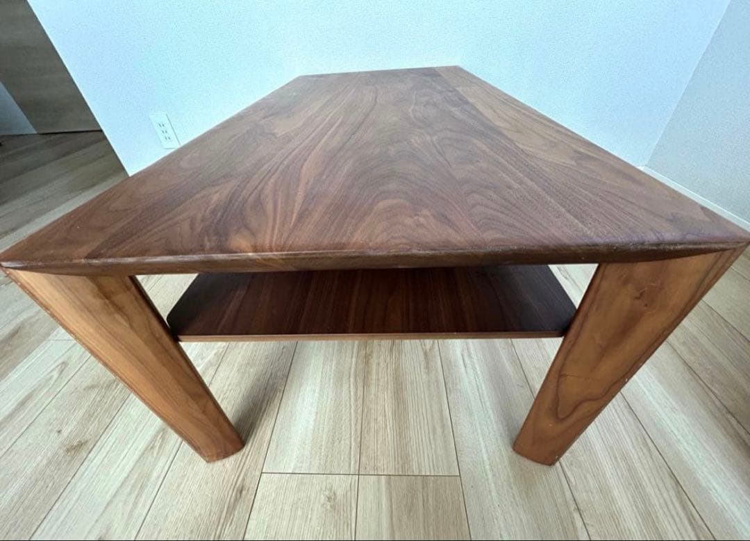 カリモク 木製 センターテーブル TU3785 ウォールナット ローテーブル