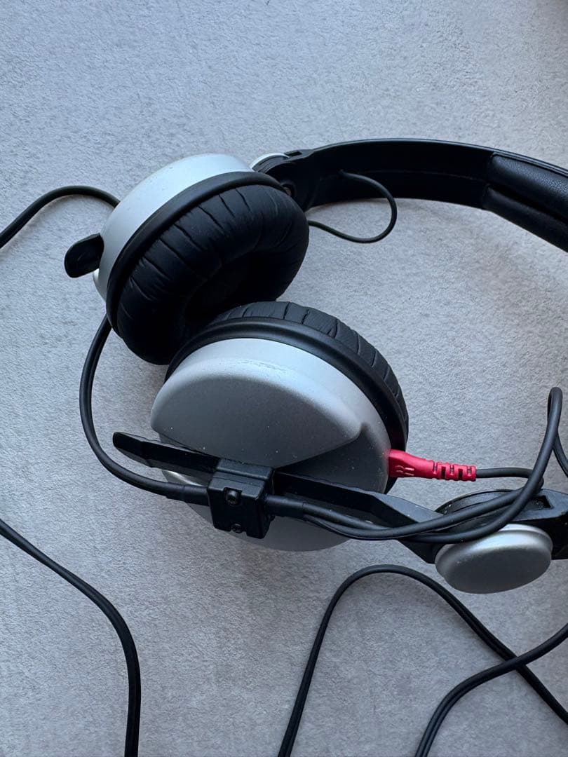 Sennheiser HD25 amperior 有線ヘッドホン シルバー