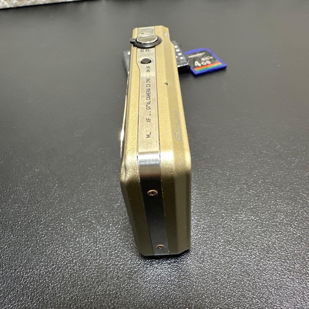 CASIO EXILIM ZOOM EX-Z90ゴールド　動作確認済　中古良品