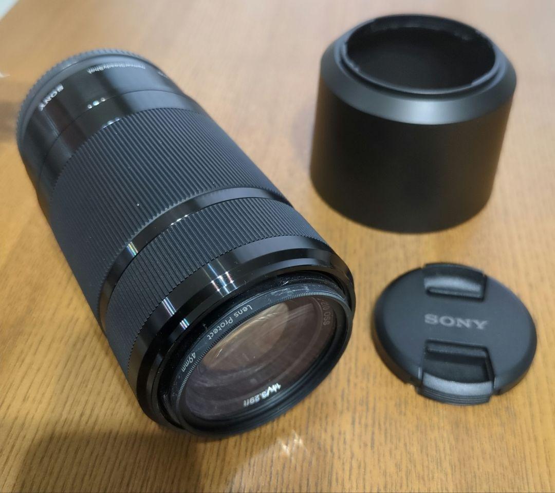 SONY E 55-210mm F4.5-6.3 OSSレンズ　ソニー　望遠