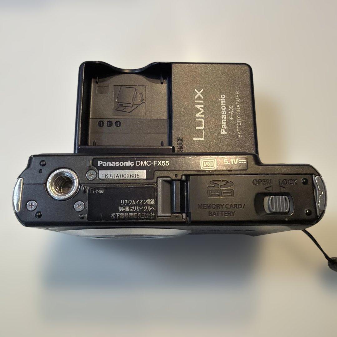パナソニック LUMIX コンパクトデジタルカメラ　DMC-FX55