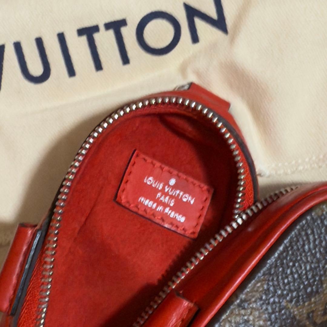 ☆Louis Vuitton レザーケース モノグラムゴルフボールケース☆