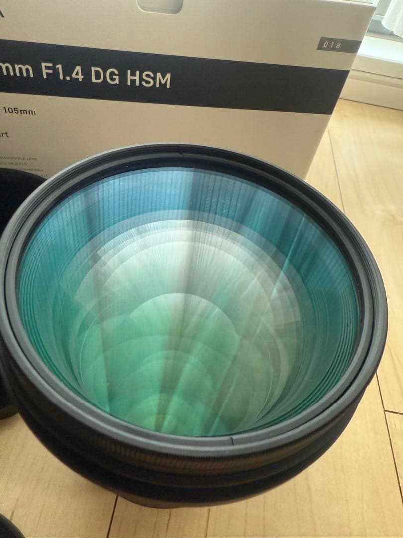 SIGMA 105mm F1.4 DG HSM レンズ　canon ef