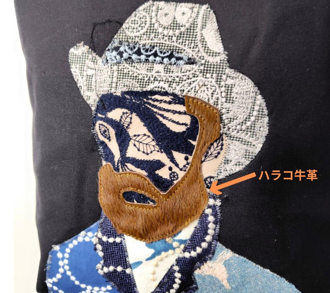 【専用】/ちょうちょ×ゴッホカケラパッチWフェイス/A4ショルダートートマ