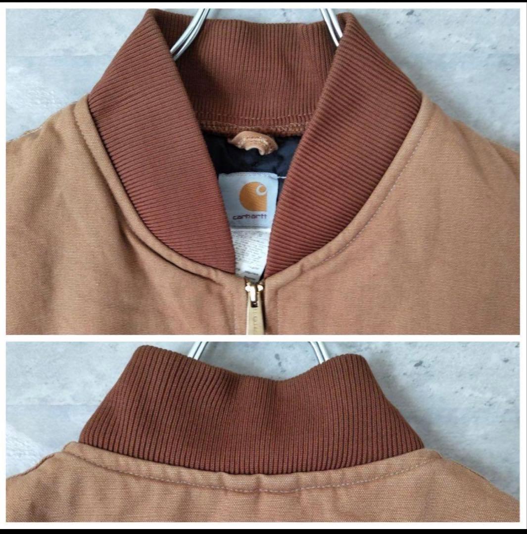 Carhartt ダックベスト 中綿UFCW キャメル 3XL 状態良好