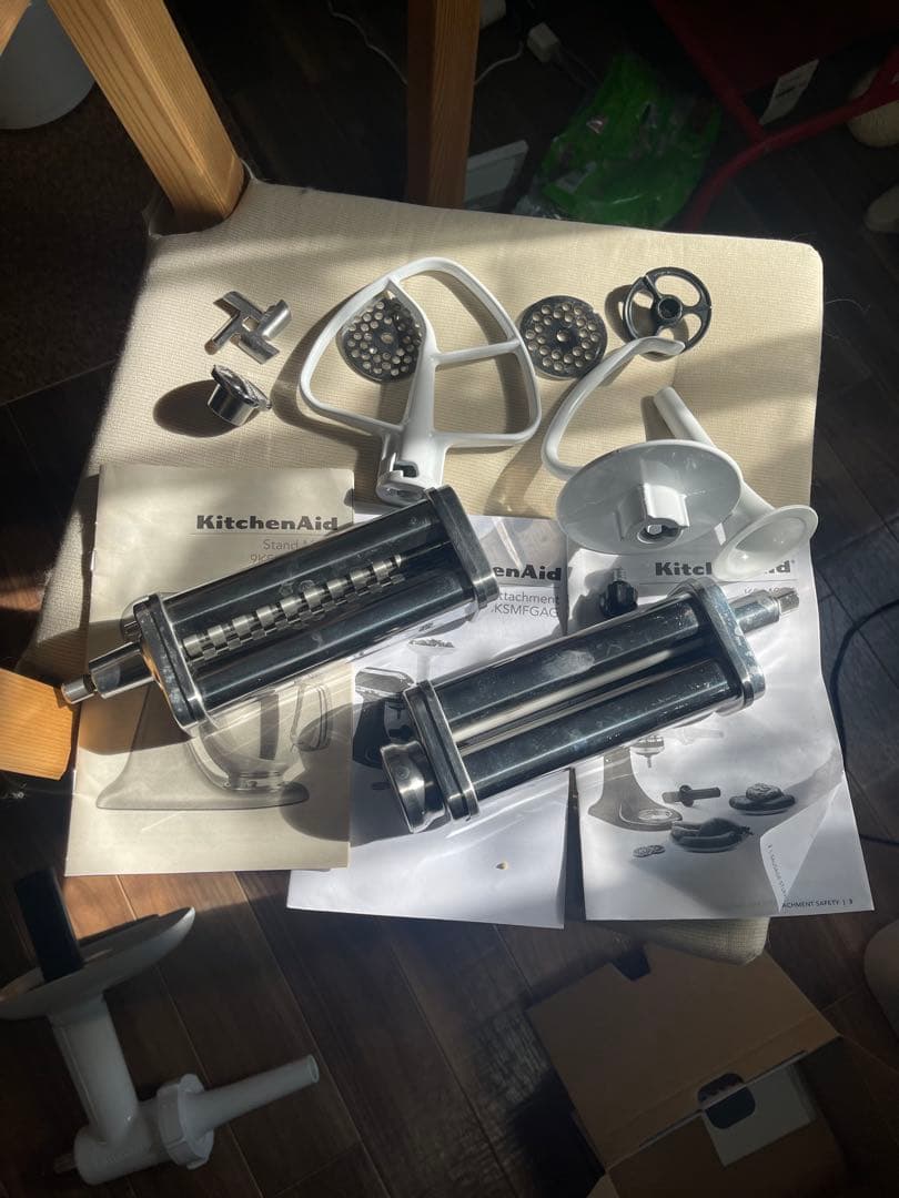 KitchenAid キッチンエイド スタンドミキサー パスタ ソーセージ