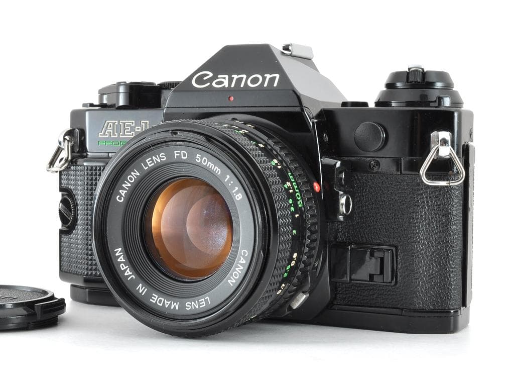 キヤノン AE-1 PROGRAM NEW FD 50mm f1.8 動作確認済