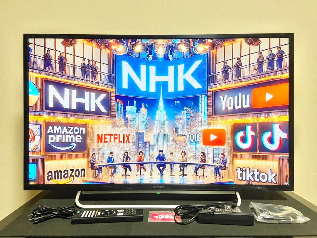 SONY 40V KDL-40W600B｜フルHD・リモコン＆B-CAS付