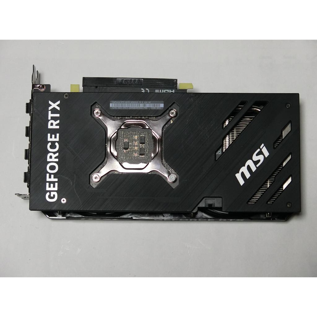 あ*う様 グラフィックボード MSI RTX4070 VENTUS 2X E 1