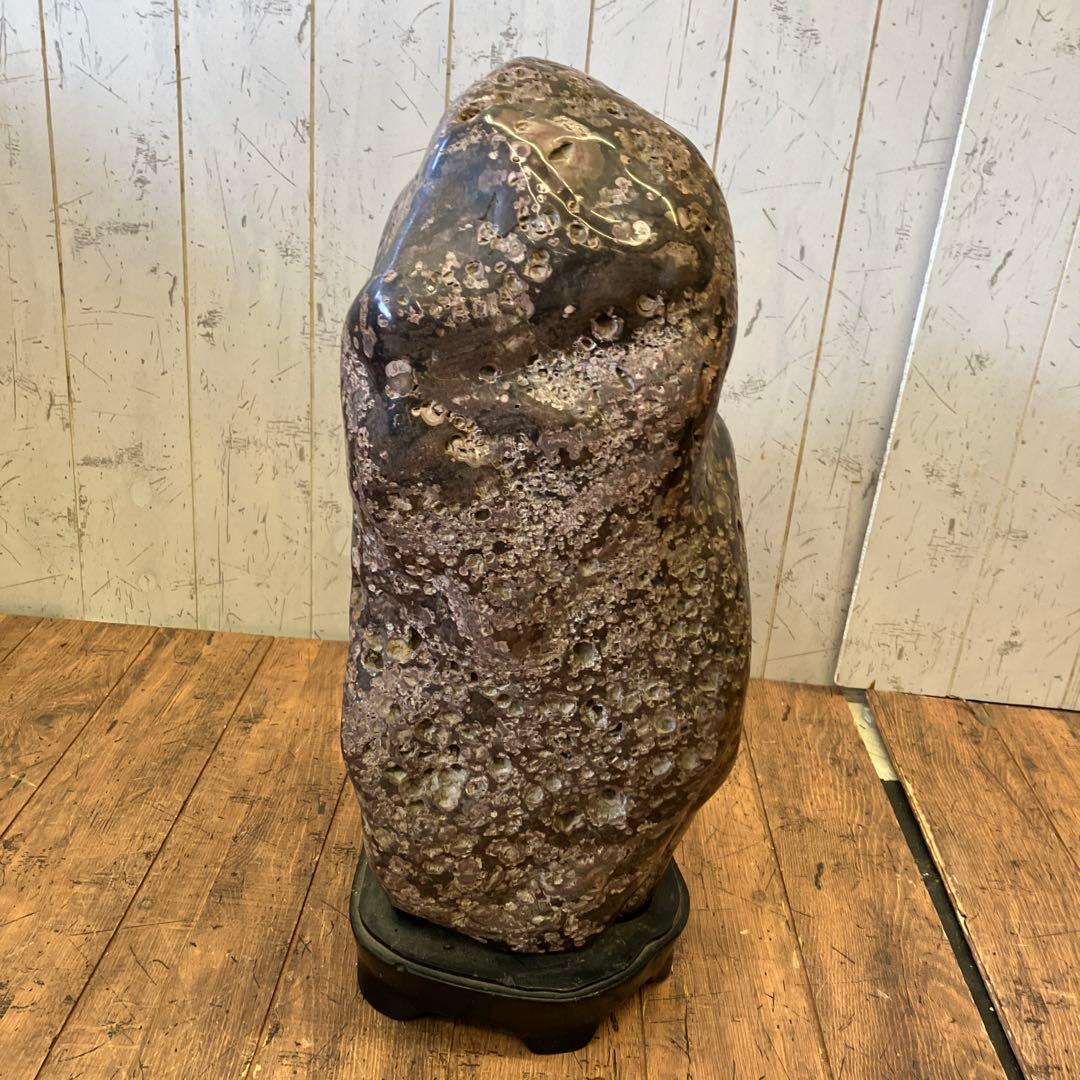 ボタン石 梅花石 鑑賞石 天然石 自然石 原石 置物 インテリア 雑貨