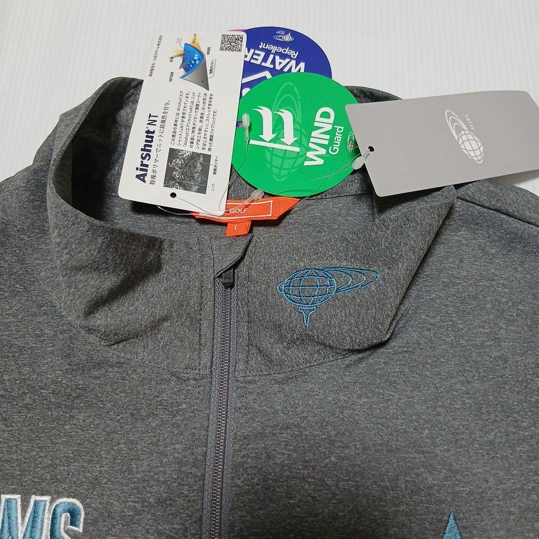 BEAMS GOLF 2way スター フラッグ ロゴ ツアー エアシャット