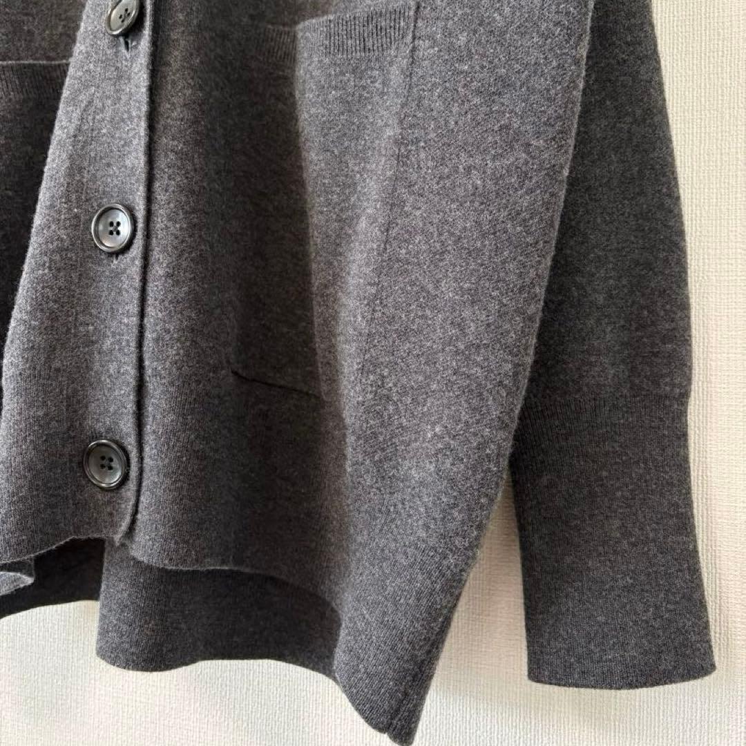 24AW 美品✨スピックアンドスパン ダブルジャガードビッグカーディガン