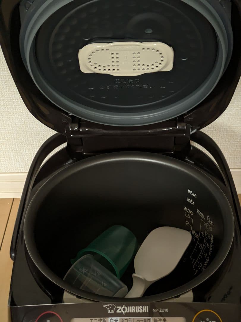 象印 圧力IH炊飯ジャー NP-ZU18-TD