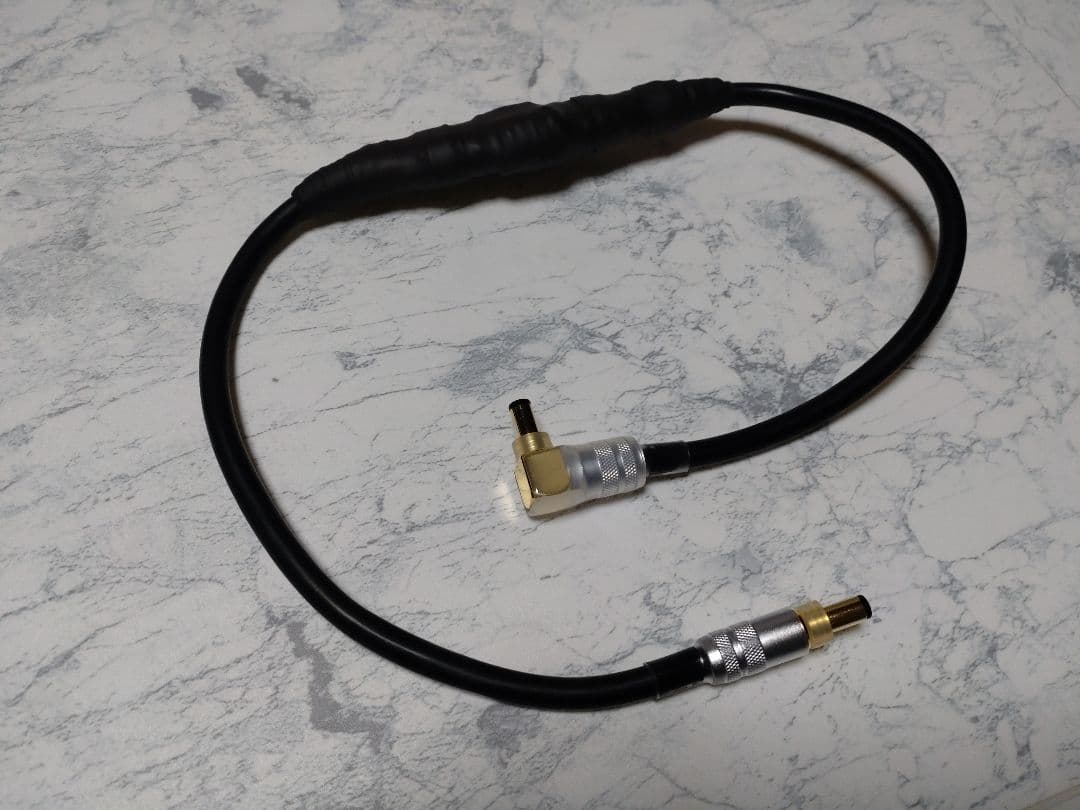 【カスタム依頼品】140段式カタパルト　DCケーブル オヤイデL-Sオス50cm