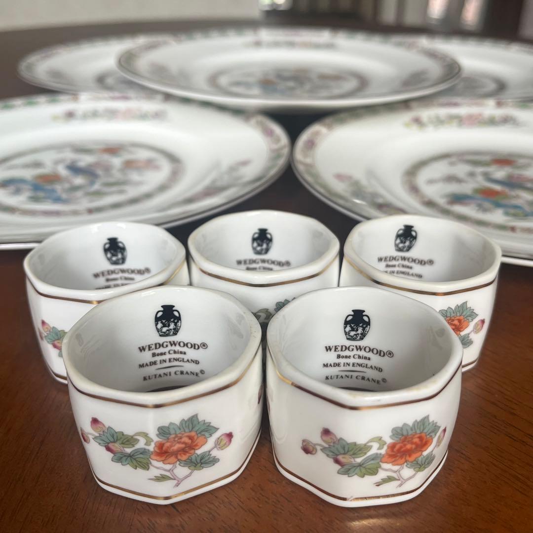 【美品】ウェッジウッド★クタニクレーン★デザート皿　5枚