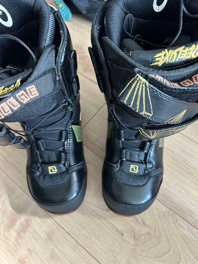 DEELUXE: Rough Diamond スノーボードブーツ黒 EU38.5