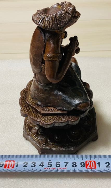 河童(カッパ) の置物  「1点物」大日如来 陶器