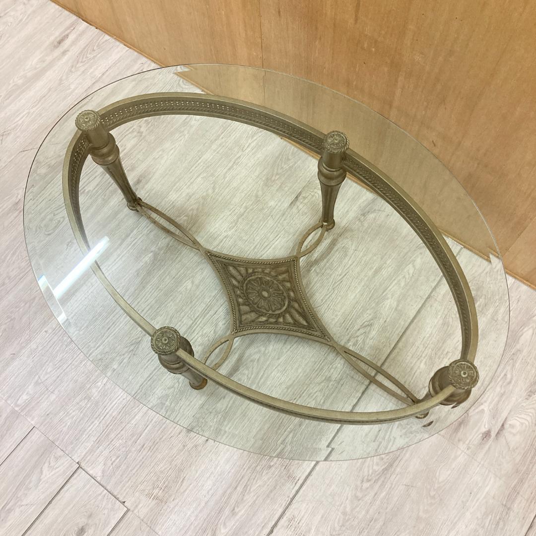 アンティーク調　エレガント　リビングテーブル　センターテーブル　クラシック