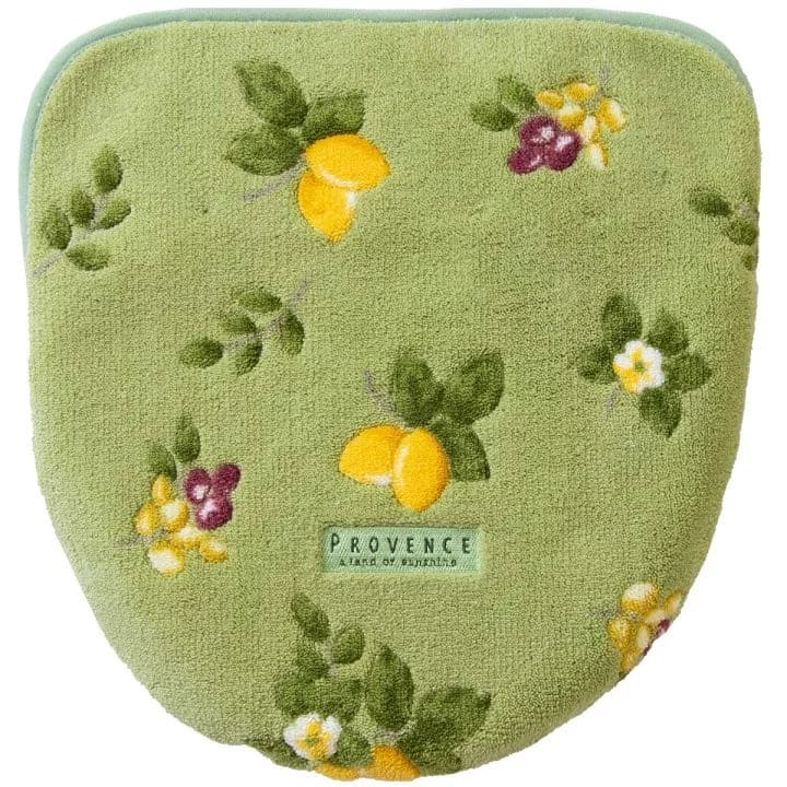 ロング トイレマット 北欧 新品 4点セット レモン グリーン 緑